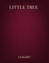 little tree SATB choral sheet music cover